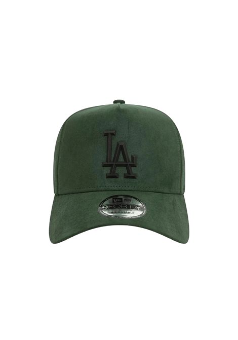 New Era 9FORTY E-Frame Los Angeles Dodgers Faux Suede Cap Green Black Unisex NEW ERA | Caps | 60580813-
